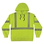 Ergodyne GloWear 8304W High Visibility Women’s Hooded Sweatshirt, ANSI Class R3, Lime, 3XL (23117)~#|#~12B40FBB-9340-47CD-B00536485A589F29_sc7