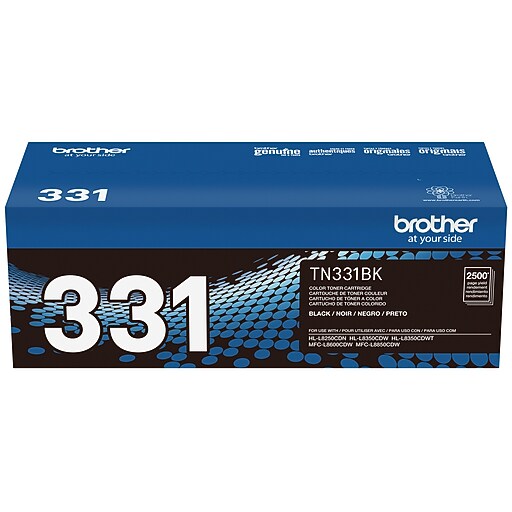 Genuine Brother TN-331BK Black Laser Toner Cartridge ~ NEW & SEALED