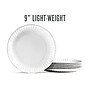 Perk™ Economy Paper Plates, 9", White, 1000/Carton (PK56516CT)~#|#~12B84385-7773-42F4-9E294B17D2AE8868_sc7