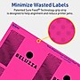 Avery Laser/Inkjet Rectangle Multipurpose Labels, 3" x 3.75", Neon Magenta, 480/Box (94248)~#|#~12BB2A23-A181-4CEB-AAF654B215FABAE6_sc7