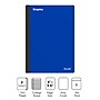 Staples Premium 2-Subject Notebook, 6" x 9.5", College Ruled, 100 Sheets, Blue (TR58326)~#|#~12BBC866-30D7-4692-8CF5161B372D6A90_sc7
