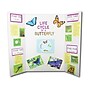 Flipside Tri-Fold Project Board, 48" x 36", Corrugated Paper, White, 4/Pack (18042)~#|#~12C069F5-8E4B-40C7-A0E6E99C16D9973E_sc7