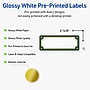 Avery Rectangle Multipurpose Labels, 1" x 2-5/8", White, 160/Pack (19479370387)~#|#~12C32156-C398-485A-89221BE0A6F761C2_sc7