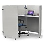 Luxor RECLAIM 5-Panel Acoustic Work Pod (RCLMWP5)~#|#~12C8852F-891B-4A72-888C87C8E4BC2CCB_sc7