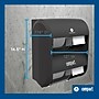 Georgia-Pacific Compact Quad 4-Roll Coreless Toilet Paper Dispenser, Black (56744B)~#|#~12D31068-D0B6-4110-B3D40E30E33CE814_sc7