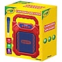 Crayola Portable Bluetooth Karaoke Speaker with FM Radio and Microphone, Red & Blue (CBX210M)~#|#~12D99614-2998-4875-97398BABBF5C68DD_sc7