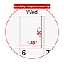2025-2026 Staples 32" x 48" Academic Yearly Dry-Erase Wall Calendar, Red/White (ST54274-25)~#|#~12DAFE49-C1E8-402B-B1C8CA3954FD4FDF_sc7