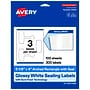 Avery Laser/Inkjet Sealing Labels, 5-1/8" x 4", White, 300 Labels/Box (19479370687)~#|#~12DDDF1F-212B-41F5-82BAB54F7506F5EC_sc7