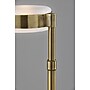 Adesso Linis 66" Antique Brass Floor Lamp with White Glass Shade (AD9105-21)~#|#~12DE5989-5464-4F2F-88E7DD4AD3A24597_sc7