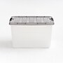 Iris 40 Quart Stack and Pull Plastic Latching Storage Bin, Clear (500209)~#|#~12E15EE0-908D-4616-9C45533D32590AD0_sc7