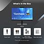 ViewSonic 24" FHD 120Hz LCD Monitor, Height Adjustable, Black (VG2441V)~#|#~12E7D6D7-D305-4432-8948342BF90AE42A_sc7
