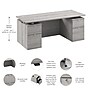 Bush Business Furniture Stratus 72x30 Standing Desk, Drawers and Panel, Platinum Gray (SUT012PG)~#|#~12E96440-3CBD-4899-B84BBD580A1AC4B5_sc7