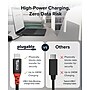 Plugable 6.5 ft. USB-C to USB-C Charging Cable, Male to Male, Black (USBC-CC2M)~#|#~12EA86AB-1ECB-48EB-A69F2B556508297A_sc7