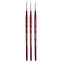 Princeton Velvetouch Mixed Media Synthetic Spotter Brush, 3/Pack (PBXP3950SP180-3)~#|#~12EEEF05-D320-4135-A52B826855E1B6DB_sc7