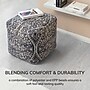 Anji Mountain Hanalei Fabric Square Pouf Ottoman (AMBPF065-1818)~#|#~12F07042-D6D6-4306-9320E15E6C1FF007_sc7
