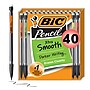 BIC Xtra-Smooth Mechanical Pencil, 0.7mm, #2 Medium Lead, 40/Pack (MPP40MJ-BLK)~#|#~12F2D191-C6FA-4470-A45D43E3FB233591_sc7