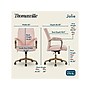 Thomasville Furniture Jolie Ergonomic Fabric Swivel Desk Chair, Blush (60068-BLSH)~#|#~12F3B828-9385-48E9-943CC353704BDE69_sc7
