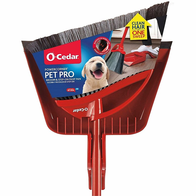 O-Cedar PowerCorner Pet Pro Broom image 1