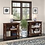 Bush Furniture Key West 30"H 2-Shelf Bookcase with Adjustable Shelf, Bing Cherry (KWB124BC-03)~#|#~12F4A1E6-CA53-4C40-A0D59362697BB0C2_sc7