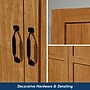 Sauder Select 71"H Storage Cabinet with 4 Shelves, Highland Oak (419188)~#|#~12FC9AEF-15CA-43CB-A1149D12F68E9612_sc7