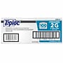 Ziploc Double Zipper Freezer Storage Bags, 2 Gallon, 100 Bags/Carton (682254)~#|#~1300F1D9-53CA-4D9E-A4741AC04F6FF4DD_sc7