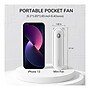 JisuLife F8X Handheld Fan, White, 2/Pack (F8X-White-KIT-2)~#|#~1303A9A7-64C8-46D4-A81D711BA2F2D13E_sc7