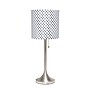 Creekwood Home Modern Glam 21.25" LED Table Lamp, Brushed Nickel/Polka Dot (CWT-1006-BD)~#|#~13050EF2-0BC5-4BFC-ABEF249FD3123844_sc7