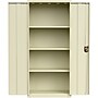 Lorell Fortress Steel Storage Cabinet with 4-Shelves, Putty (LLR69830PTY)~#|#~130F3EE6-808A-4517-A27B11B3908539F8_sc7