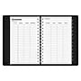 2027 Staples 5" x 8" Daily Appointment Book, Faux Leather Cover, Black (ST58452-27)~#|#~1312126A-6845-4D8E-8CD2D32AD2A381C0_sc7