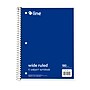 C-Line 5-Subject Subject Notebooks, Wide Ruled, 180 Sheets, Assorted Colors, 3/Bundle (CLI22051-3)~#|#~13181684-1046-43D7-94ECBA04D73F4747_sc7