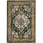 Safavieh Monaco Collection 6' 7" X 9' 2" Rectangle Indoor Area Rug, Machine Made, Forest Green/Light Blue (MNC243F-6)~#|#~13197DAA-EBCD-490D-B63616A30A94D2D7_sc7