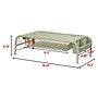 Staples Metal Mesh Monitor Stand, Up to 32" Monitor, Sage Green (ST63852)~#|#~131AB5A1-987A-4417-9F8872F666AA03FE_sc7
