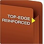 Pendaflex Reinforced File Pocket, 3 1/2" Expansion, Letter Size, Redrope (95343)~#|#~131D2544-233C-4679-8EFEC7841CC3B2A7_sc7