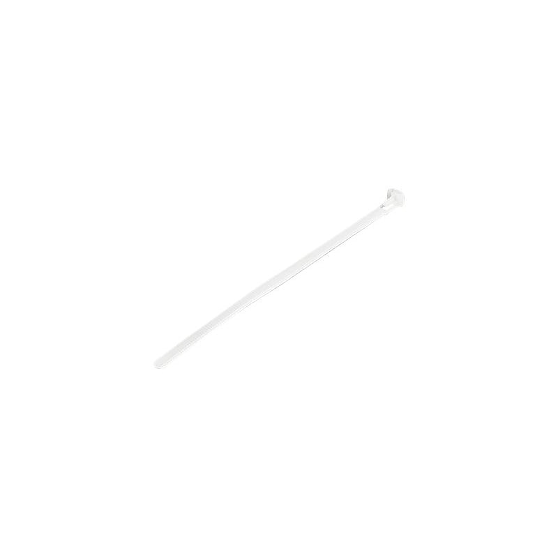 4XEM Cable Ties, 7.96" x 0.1", White, 500/Pack (4X8ZIPTIE500W) image 1