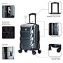 DUKAP Zonix 20" Hardside Carry-On Suitcase, 4-Wheeled Spinner, TSA Checkpoint Friendly, Green (DKZON00S-GRE)~#|#~131ED35B-1E8F-489B-AA69BF13FA52CD53_sc7