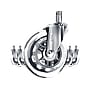 Lifelong Wheels Chair Caster, Clear/Silver, 5/Set (B0B27MGVGP)~#|#~131FD2E5-C7BC-403D-97095F7E974EF025_sc7