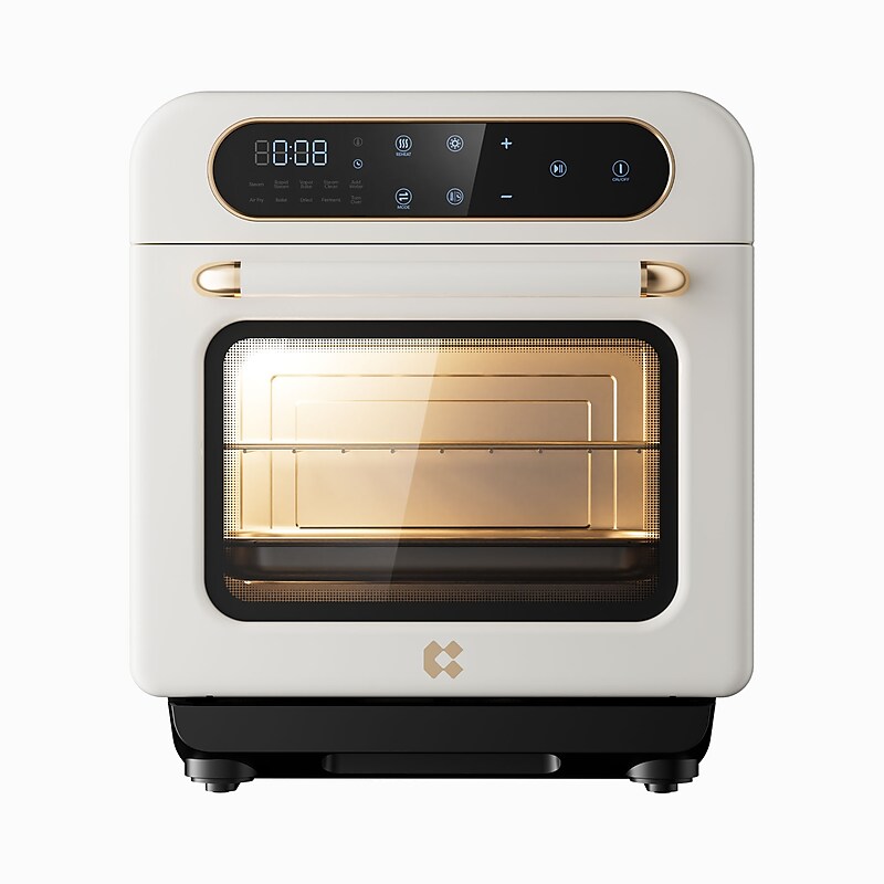 Ciarra Nosh 8-in-1 Steam Oven, Ivory Mist (CASO12W) image 1