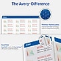 Avery Easy Peel Inkjet Address Labels, 1" x 2-5/8", Clear, 300 Labels/Pack (18660)~#|#~1320A93E-B6F7-482D-84971ACAB592CD62_sc7