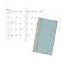 2024-2026 Cambridge WorkStyle Mellow Frost 3.5" x 6.25" Academic Monthly Planner, Paper Cover, Teal/Gold (1606-021A-46-25)~#|#~13229AB9-52F9-4E4F-9536A7EF53648843_sc7