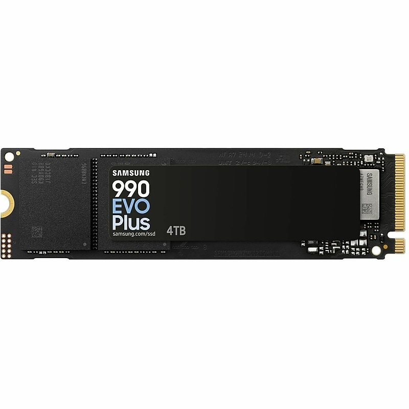 Samsung 990 EVO Plus 4TB M.2 PCIe Gen5 Solid State Drive, V-NAND (MZ-V9S4T0E) image 1