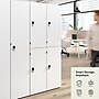 Bush Business Furniture Assure 72"H Single Tier White Storage Lockers (AUS230WHK)~#|#~132D812C-6B60-4E4D-81D177E1A3658D45_sc7