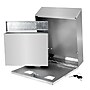 Alpine Industries Stainless Steel Outdoor Cigarette Receptacle, Silver (490-01-SS)~#|#~132E0BAE-84E8-4E83-945469291D7B89DC_sc7