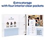 Avery Nonstick Heavy Duty 1 1/2" 3-Ring View Binders, Slant Ring, White (5404)~#|#~132FB702-1CAF-4AB8-A934C51C71FADB7B_sc7