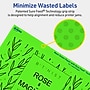 Avery Rectangle Multipurpose Labels, 5" x 8-1/8", Neon Green, 80/Pack (94259)~#|#~1333A781-D859-4A7D-BEA2000F436B405D_sc7