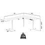 Mount-It! XL 75"W Electric Corner Adjustable Standing Desk, White (MI-15029)~#|#~1335BB5C-18F9-4FA2-8AABDEBC37E1ED7B_sc7
