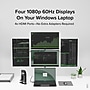 Plugable 14-in-1 Quad Monitor Docking Station, 100W Laptop Charging (UD-3900C4)~#|#~1336EB5A-E744-4D48-86C340722EC9D3CB_sc7