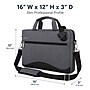 Vangoddy Wave Nylon Messenger Bag, Black (NBKLEA603)~#|#~133AB32F-6461-4E15-91906C82DAE4874E_sc7