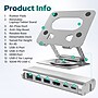Purely L82 Docking Station for Devices up to 17", Silver (PDSL82)~#|#~13415E1F-61D7-447E-8CB1E7361FC0944F_sc7