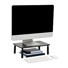 devise works✖️blackDesign dx stand Mind Reader Ventilated Adjustable Monitor Stand, Up to 44 lbs
