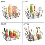iDESIGN Small Plastic Storage Bin, Clear (35870)~#|#~13498C6C-25DE-4AB7-886973391D92FDBA_sc7